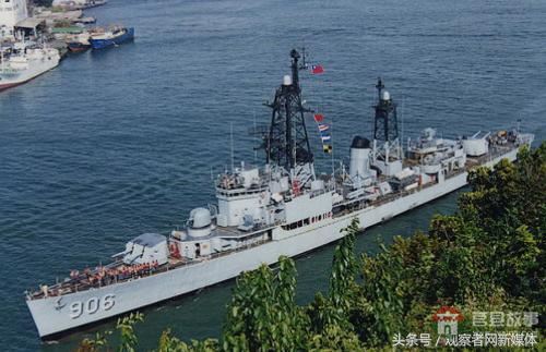 臺(tái)軍的優(yōu)秀“莒光艦”什么樣——斷水、漏油、炮打友艦